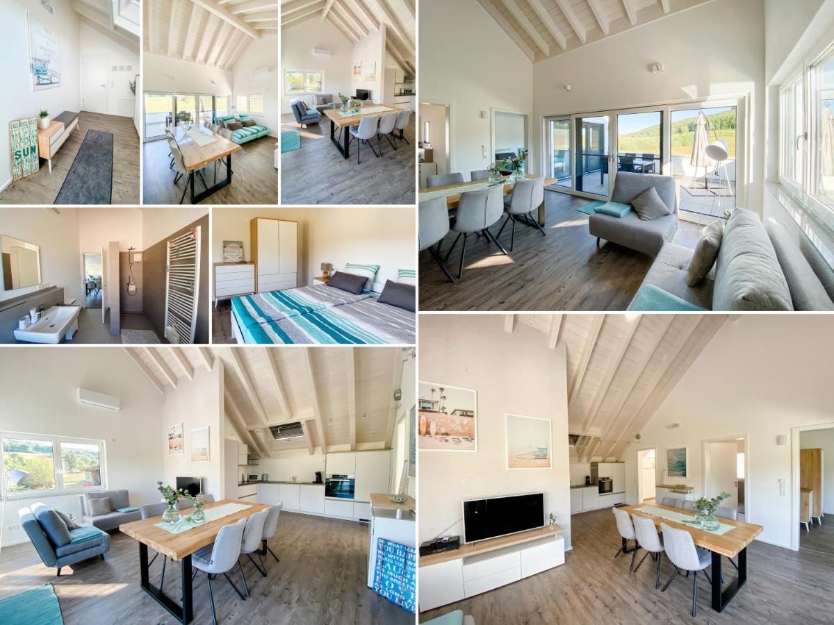 Wunderschoene Helle Wohnung Mit Grosser Dachterrasse 戈特马丁根 外观 照片
