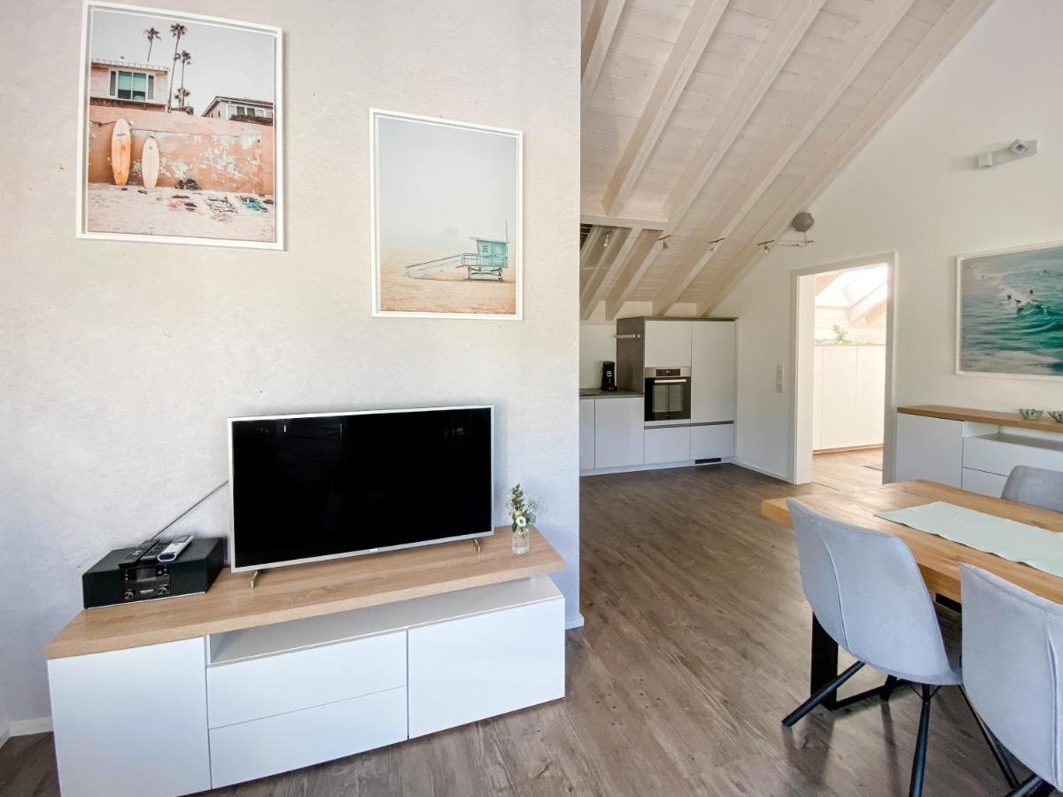 Wunderschoene Helle Wohnung Mit Grosser Dachterrasse 戈特马丁根 外观 照片