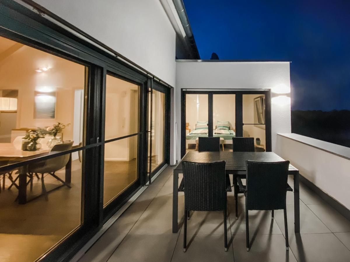 Wunderschoene Helle Wohnung Mit Grosser Dachterrasse 戈特马丁根 外观 照片